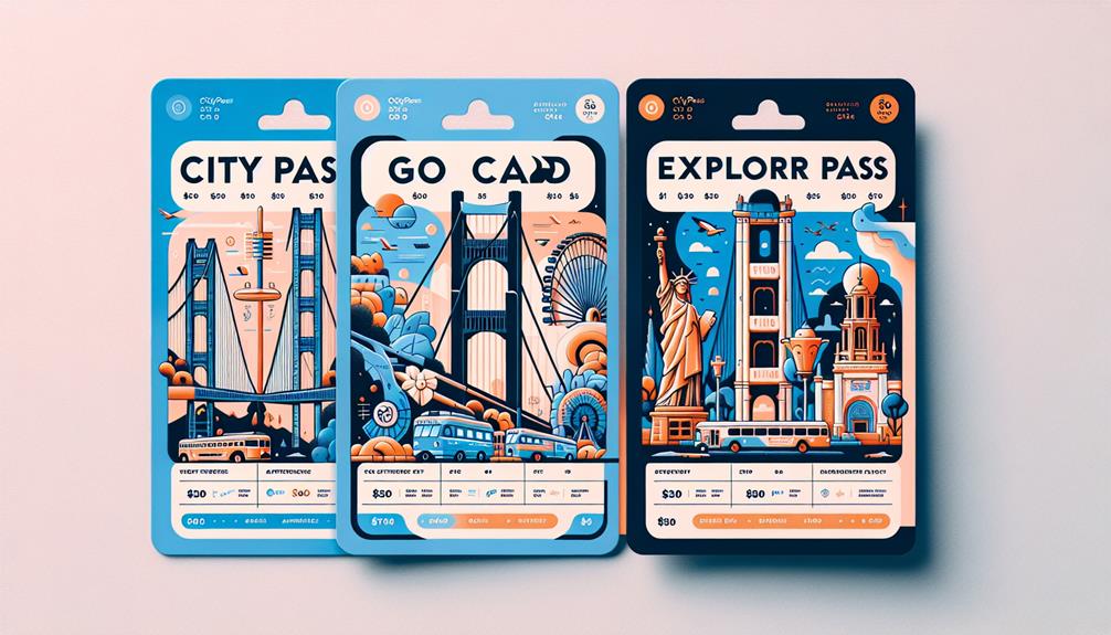 comparison of sf attraction passes