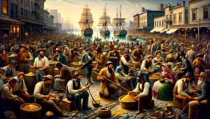 gold rush s impact on francisco